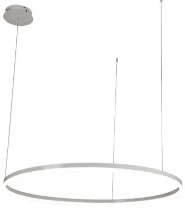 LED Stmievateľný luster na lanku LED/55W/230V 3000-6500K + diaľkové ovládanie