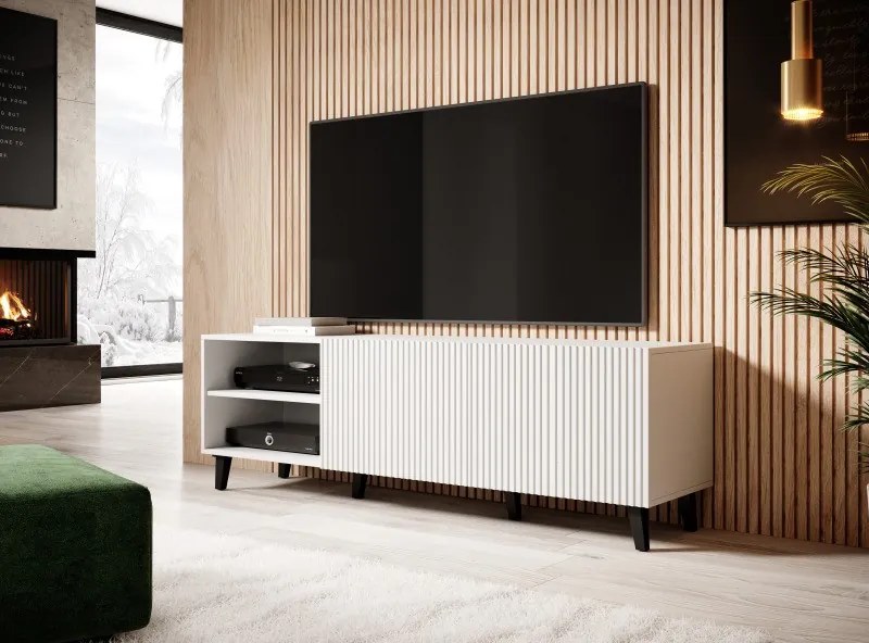 TV skrinka Pafos 150 cm biela