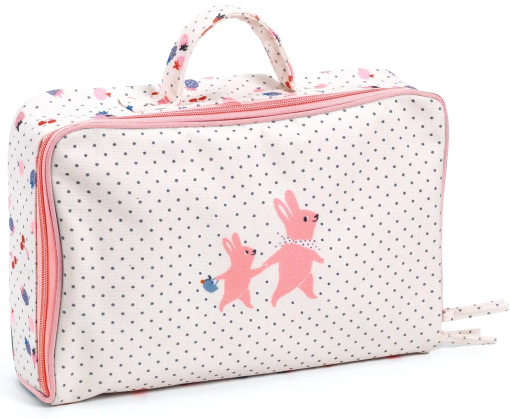 Baby Pomea - kufrík s bábikou Cerise a doplnkami