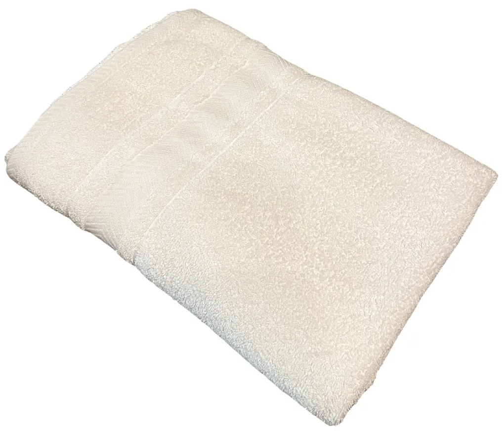 Froté uterák deluxe Monako kremový 50x90cm