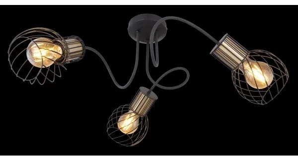 Globo 54013-3 - Prisadený luster ARGUSTO 3xE27/40W/230V