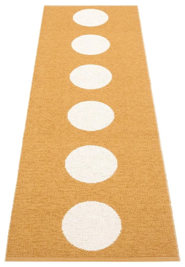 Okrovožltý vnútorný a vonkajší behúň 70x225 cm Vera Ochre – Pappelina