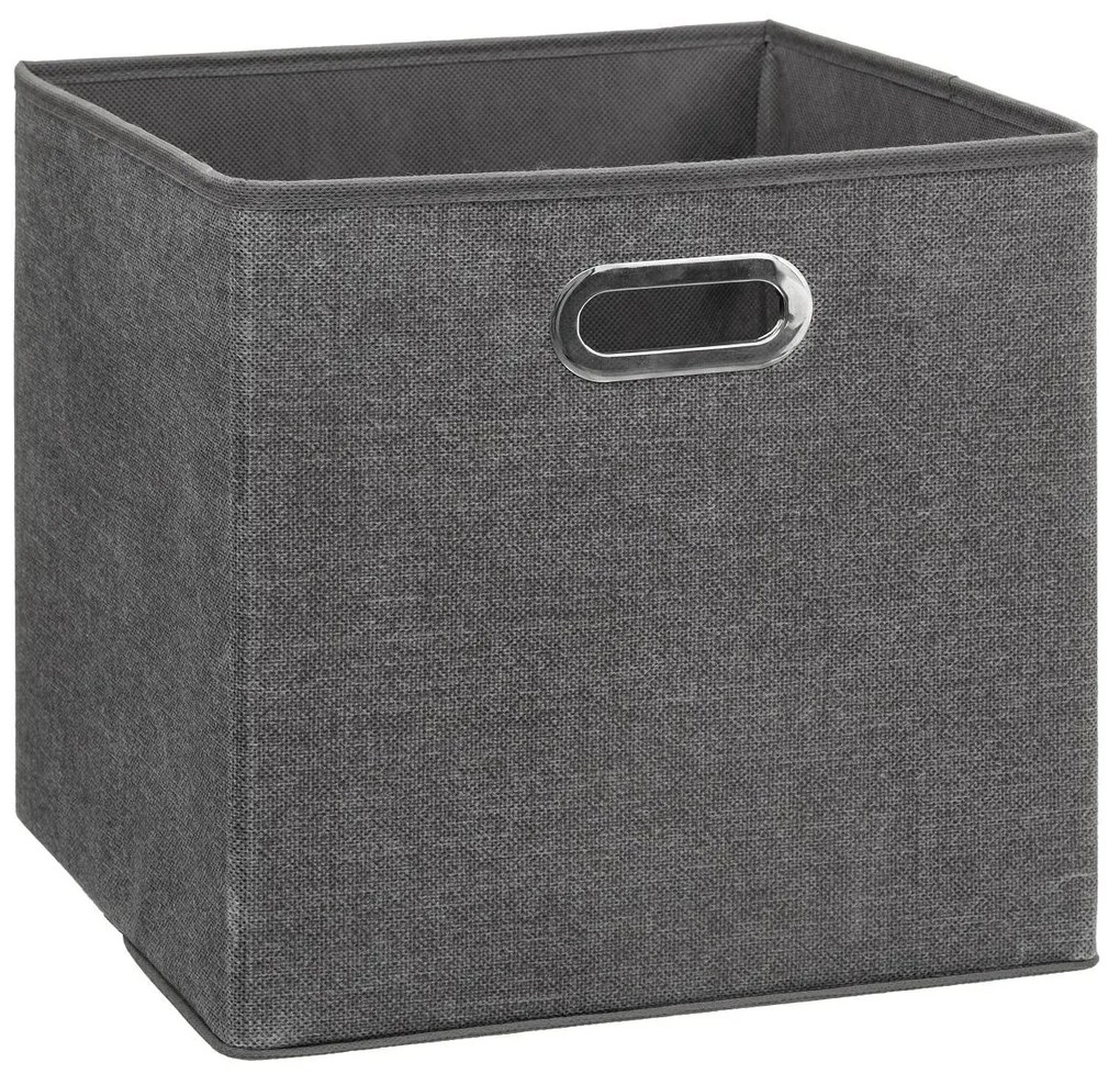 Úložný box Simple, 31x31x31 cm, sivá