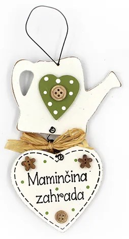 Nekupto Dřevěná cedulka zahrada Maminčina zahrada