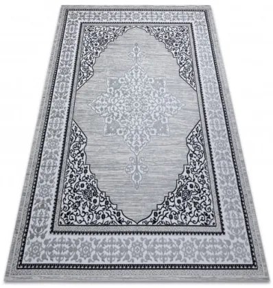 Koberec GLOSS 8490 52 Ornament - slonia kosť, sivý