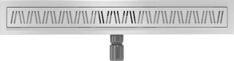 Mexen Flat nerezový sprchový žľab 60 cm vzor M22, 1029060-15