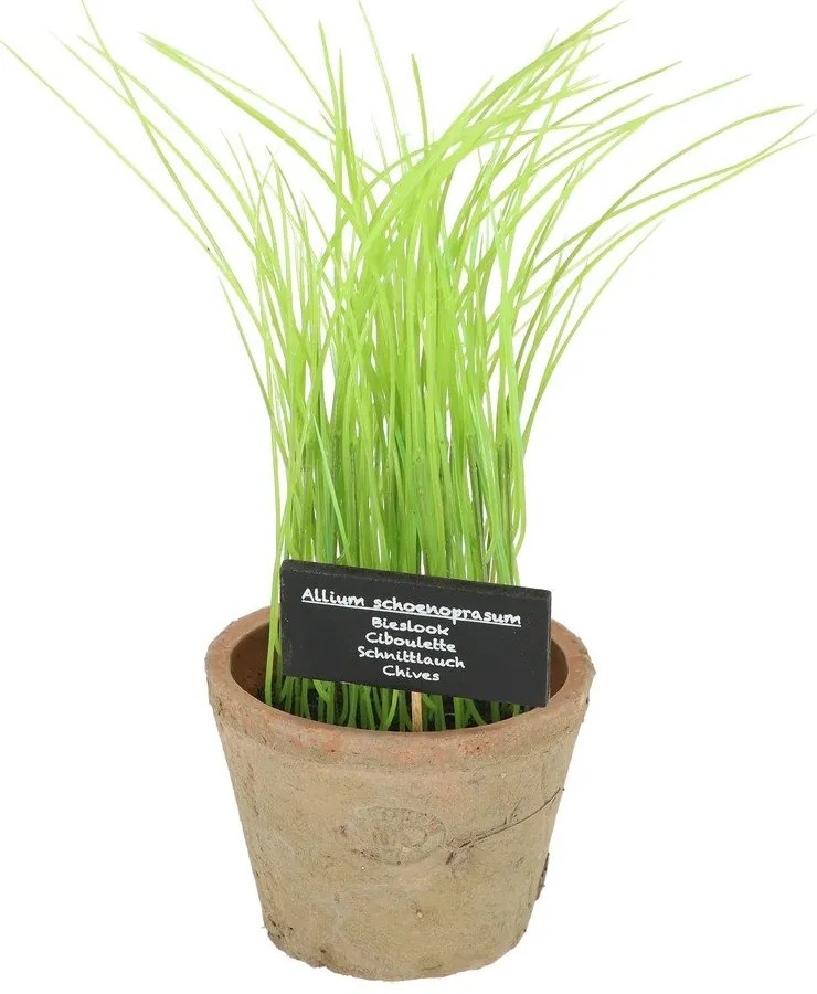 Umelá rastlina (výška 27 cm) Chives – Esschert Design