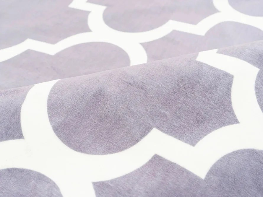 TZ Sivý moderný obdĺžnikový koberec Maroko Rozmer: 120x170 cm