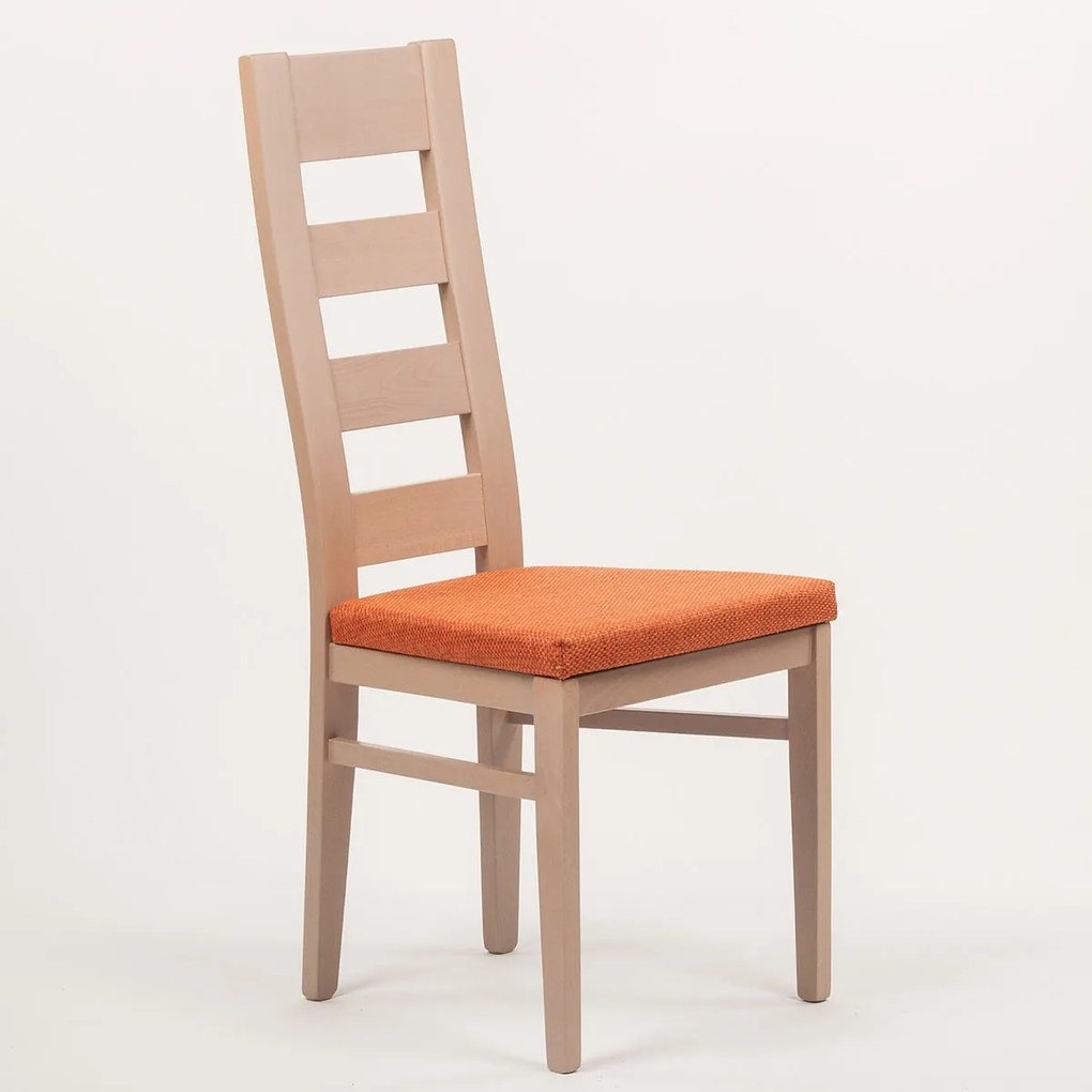 Stima stolička FALCO Vyberte odtieň ->: Dub Sonoma, Vyberte látku ->: BOLTON NEW arancio 1