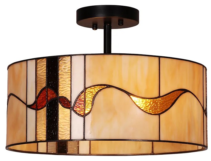 Tiffany stropné svietidlo s nožičkozu Prezent 212 vzor 11