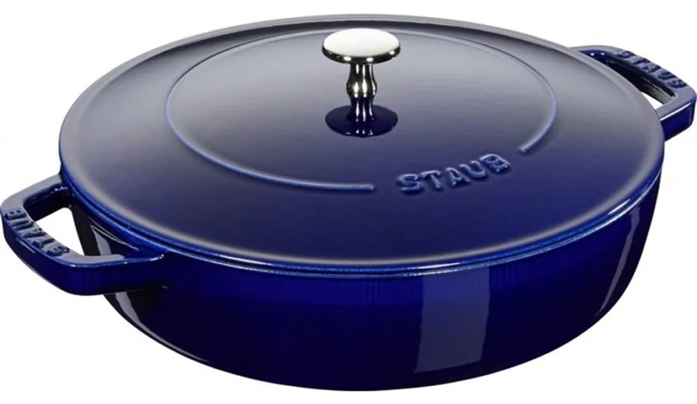 Staub Kastról STAUB so samopodlievacou pokrievkou 24 cm modrý 2,4l