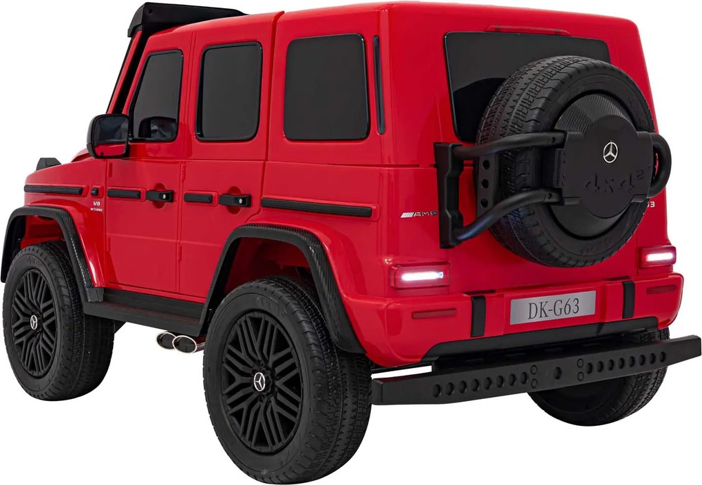 Ramiz Auto Mercedes Benz G63 AMG XXL červené