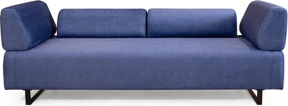 Třímístná pohovka Infinity 220 cm modrá