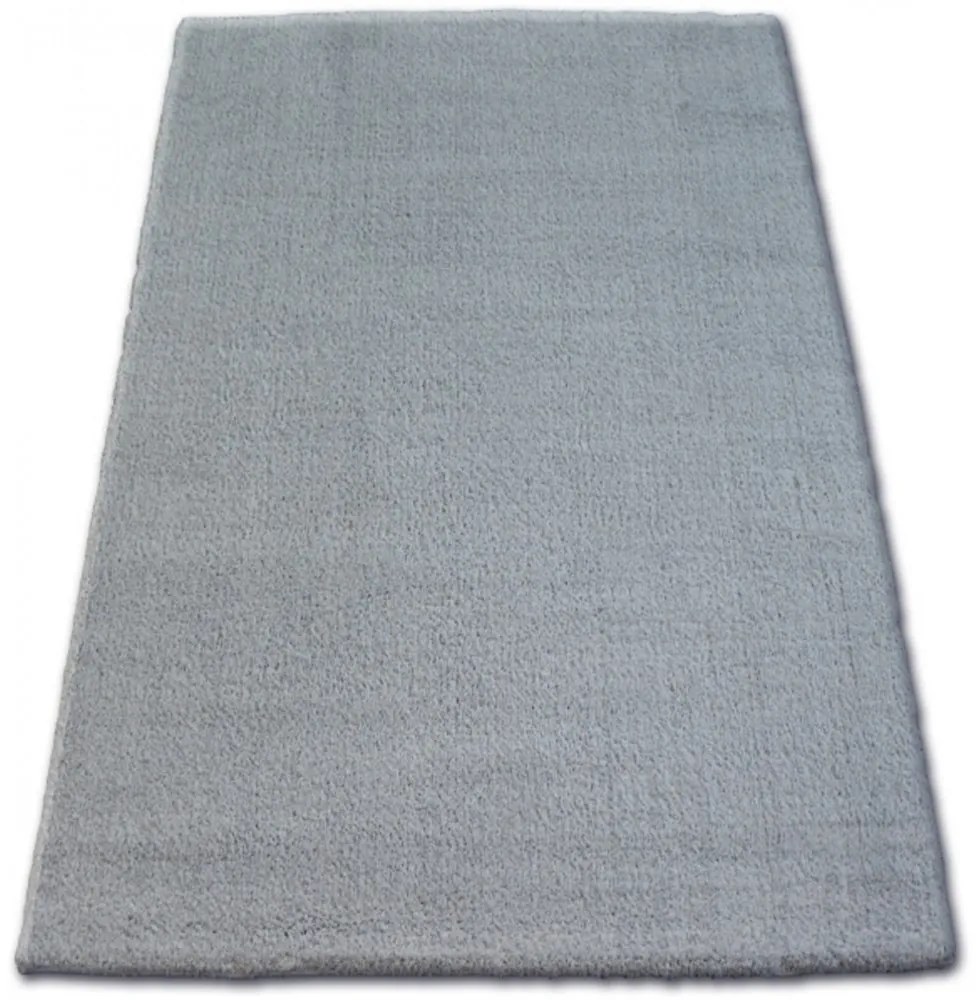 Luxusný kusový koberec Shaggy Azra šedý, Velikosti 80x150cm