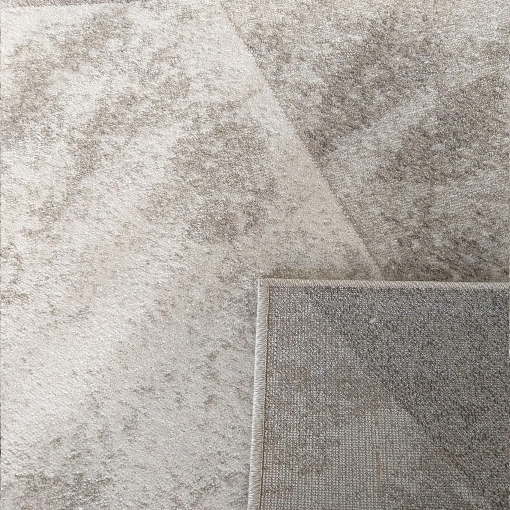 DY Béžový koberec s geometrickým vzorom Vista 05 Rozmer: 160x220 cm