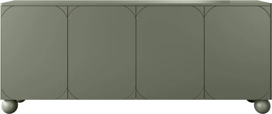 Komoda Sonatia II 200 cm - olivová