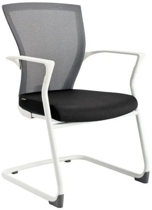 bestuhl Konferenčná rokovacia stolička MERENS WHITE MEETING čierna