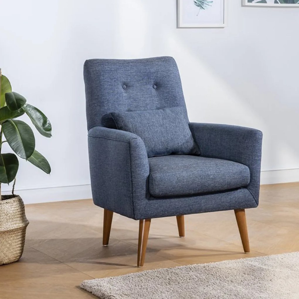 Kreslo Zeni Berjer Dark Blue