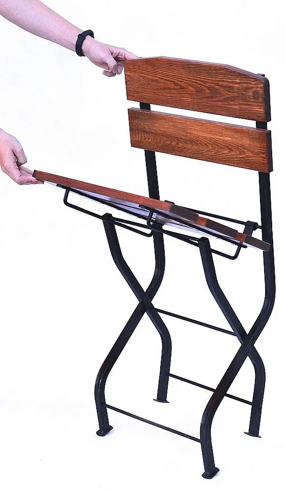 Drevené záhradné skladacie kreslo LIMA