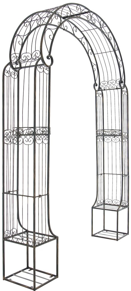 Oblúk na ruže Allia - Bronzová