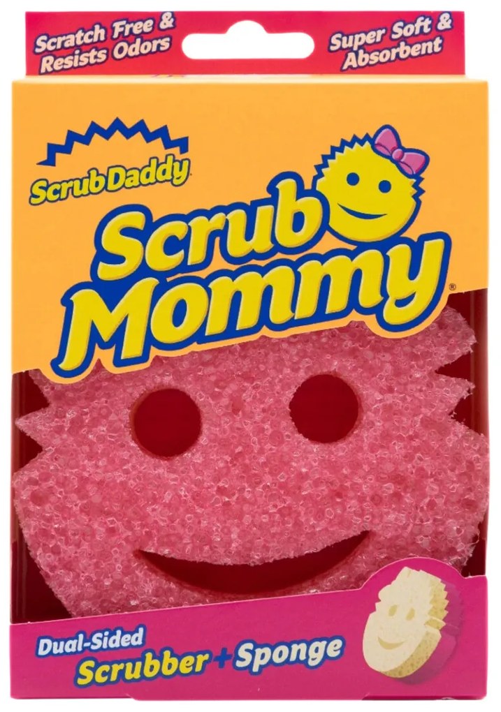 Scrub Daddy Hubka Scrub Mommy Pink Single, ružová