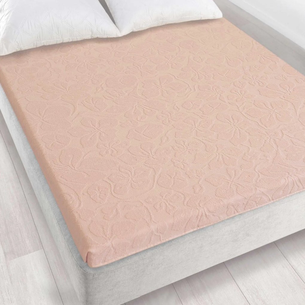 ŽAKÁROVÉ PRESTIERADLO TULIP06 150X205 CM RUŽOVÉ