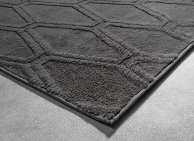 Koberec JACQUARD antracitový