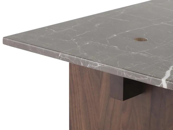 Konferenčný stolík Solid – hnedý/prírodný