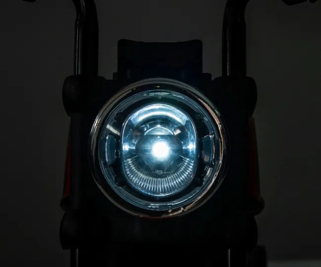 Elektrická motorka Eagle červená