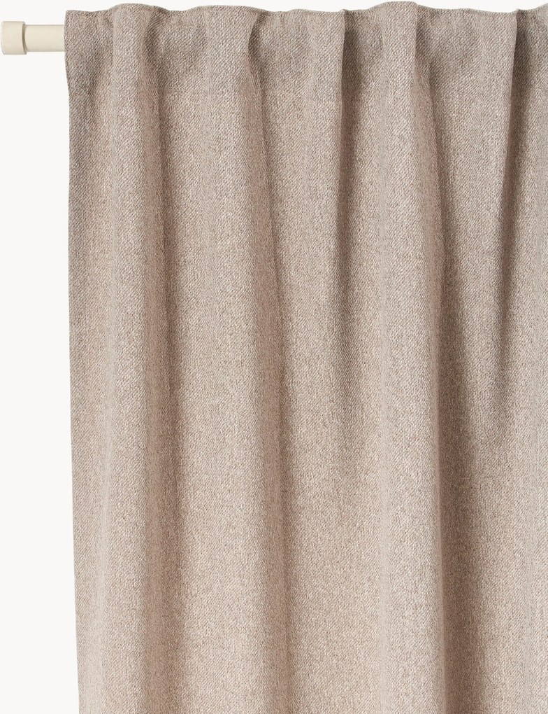 Nepriehľadný záves's multifunkčným pásom Joan, v rôznych veľkostiach