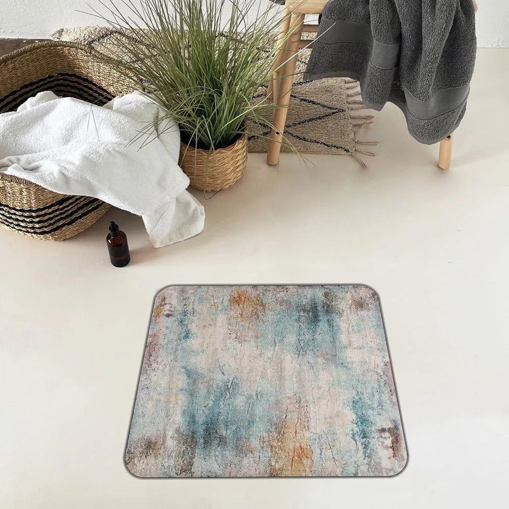 Modro-sivé kúpeľňové predložky v súprave 2 ks 60x100 cm – Mila Home