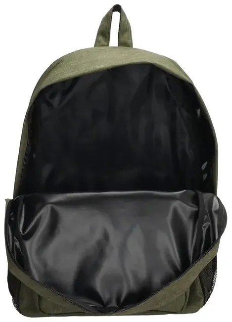 Beagles Zelený ľahký batoh do školy "Rock" 12L