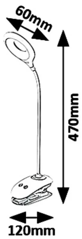 Rabalux 6448 stolná LED lampa Harris