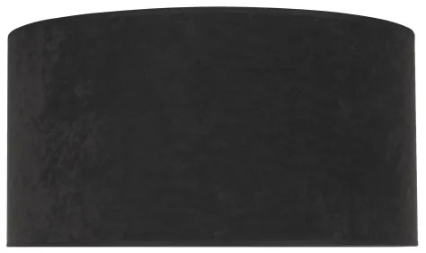 Duolla - Stropné svietidlo ROLLER 3xE27/15W/230V pr. 60 cm čierna/zlatá