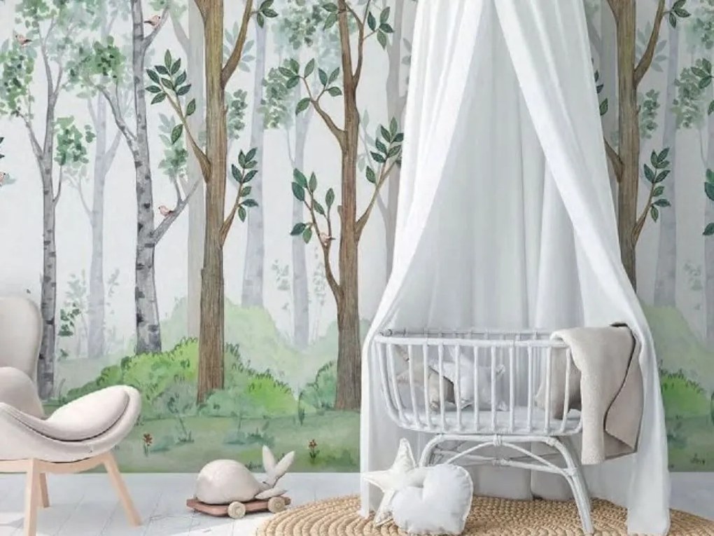 Veľkoplošná tapeta mural LES do detskej izby
