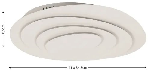 Brilagi - LED stropné svietidlo MODERN MINI LED/48W/230V 3000/4000/6000K + diaľkové ovládanie