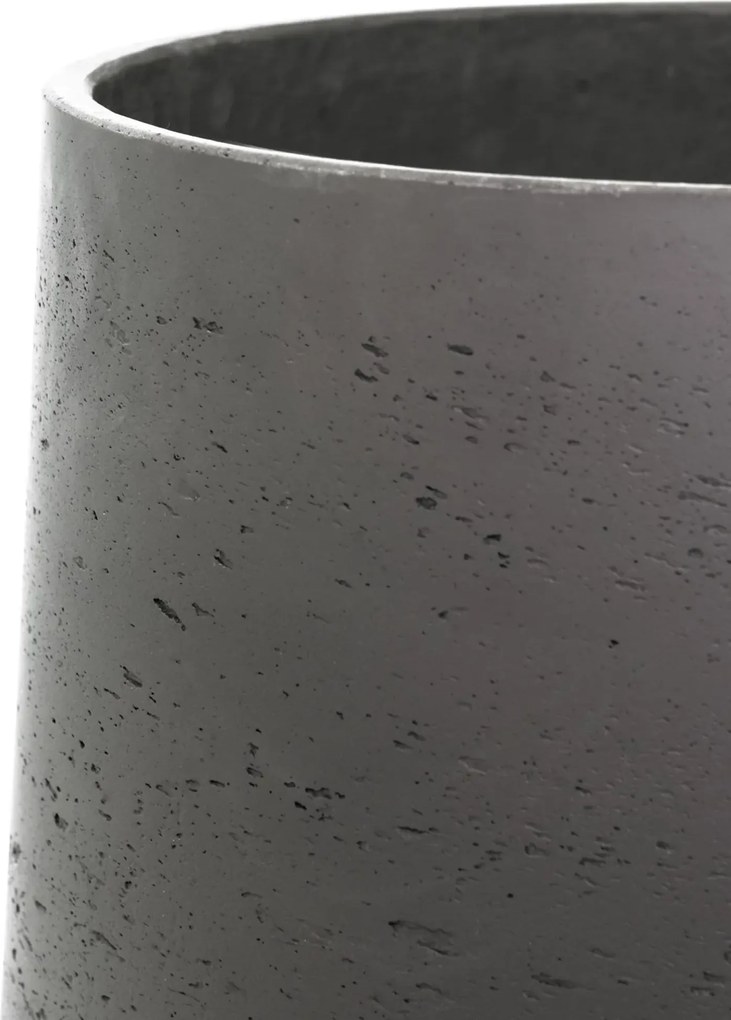 Kvetináč TROPICO, sklolaminát, výška 38 cm, antracit