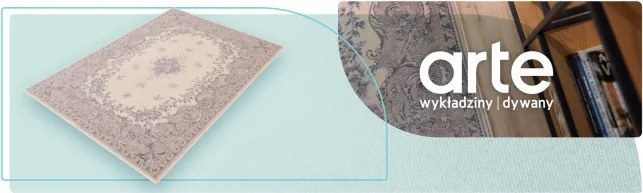 Koberec Agnella Isfahan Dafne Alabaster