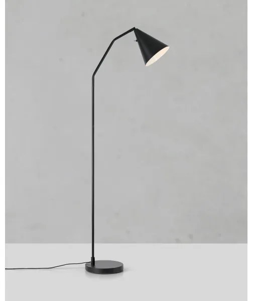 Markslöjd 108889 - LED stmievateľná stojacia lampa FUNIL LED/4,9W/230V čierna