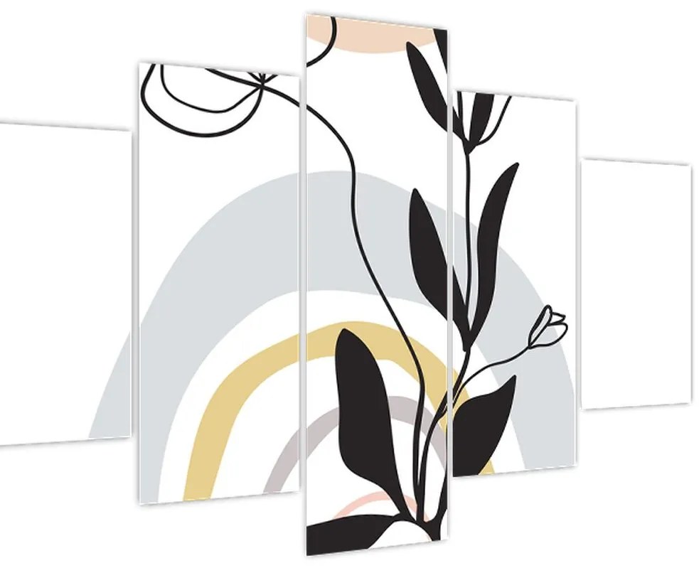 Obraz - Kvety vo váze N⁰1 (150x105 cm)