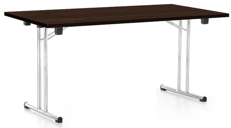 Skladací stôl 160 x 80 cm, wenge