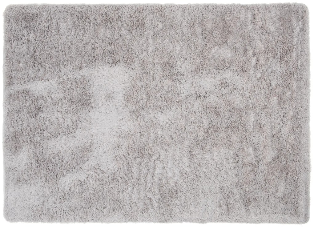 Plyšový koberec TOP - svetlo šedý