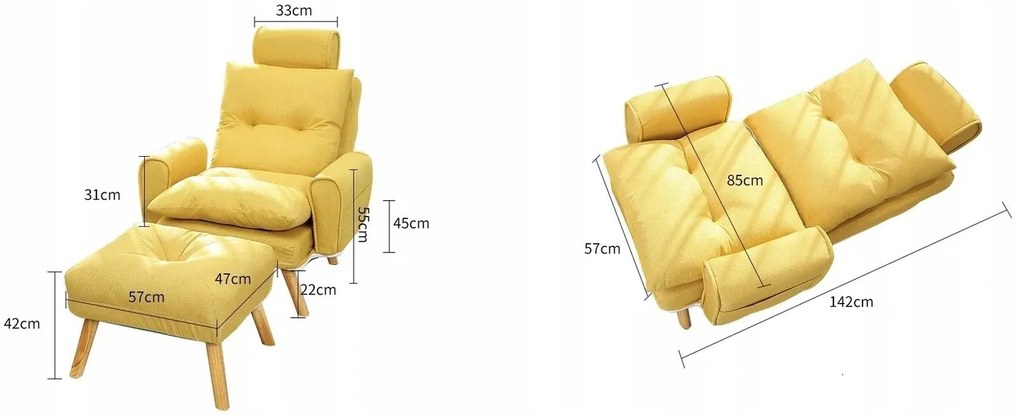 DomTextilu roomchair_beige Béžová