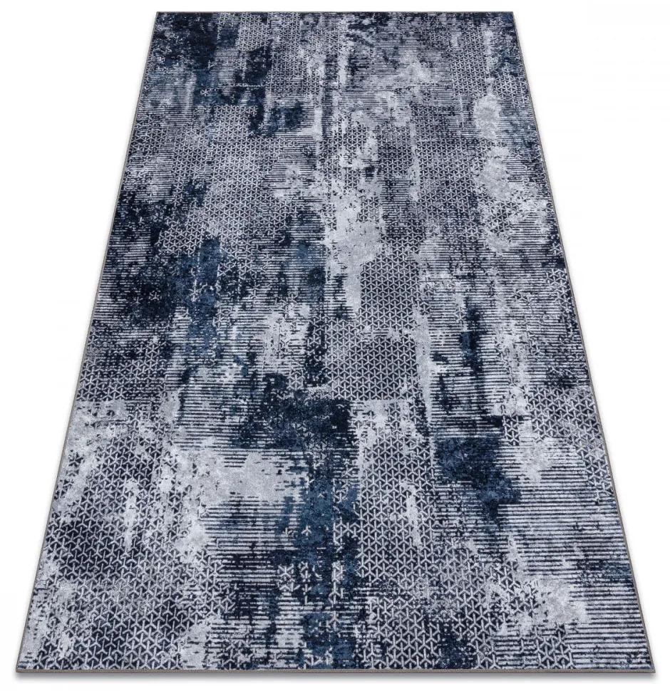 Kusový koberec Armia šedomodrý 120x170cm