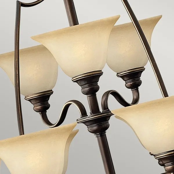 Hinkley HK-CELLO15 - Luster na reťazi CELLO 15xE27/60W/230V