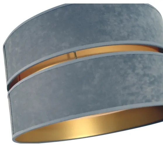 Duolla - Luster na lanku DUO 1xE27/15W/230V pr. 40 cm šedá