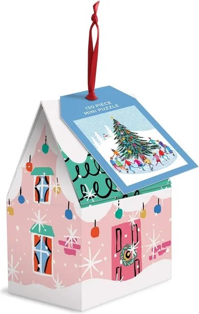Vianočné puzzle Korčuliari 130ks
