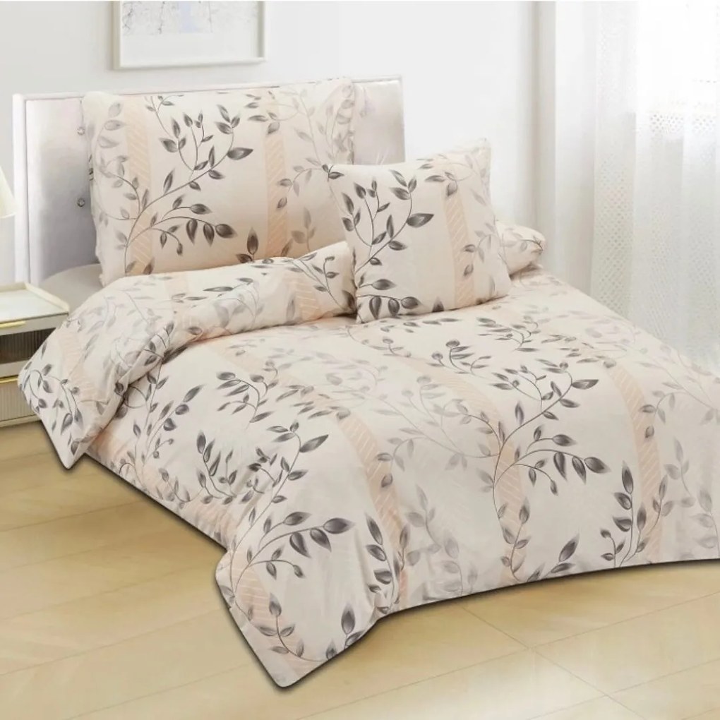 3 dielne Obliečky mikrovlákno Bolzano 200x140cm+90x70cm TiaHome