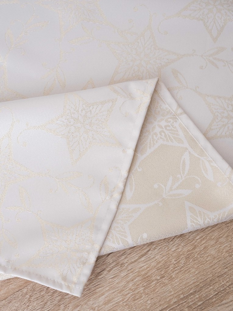 Lurexová Vianočná servítka Hviezdna noc - 40 × 40 cm