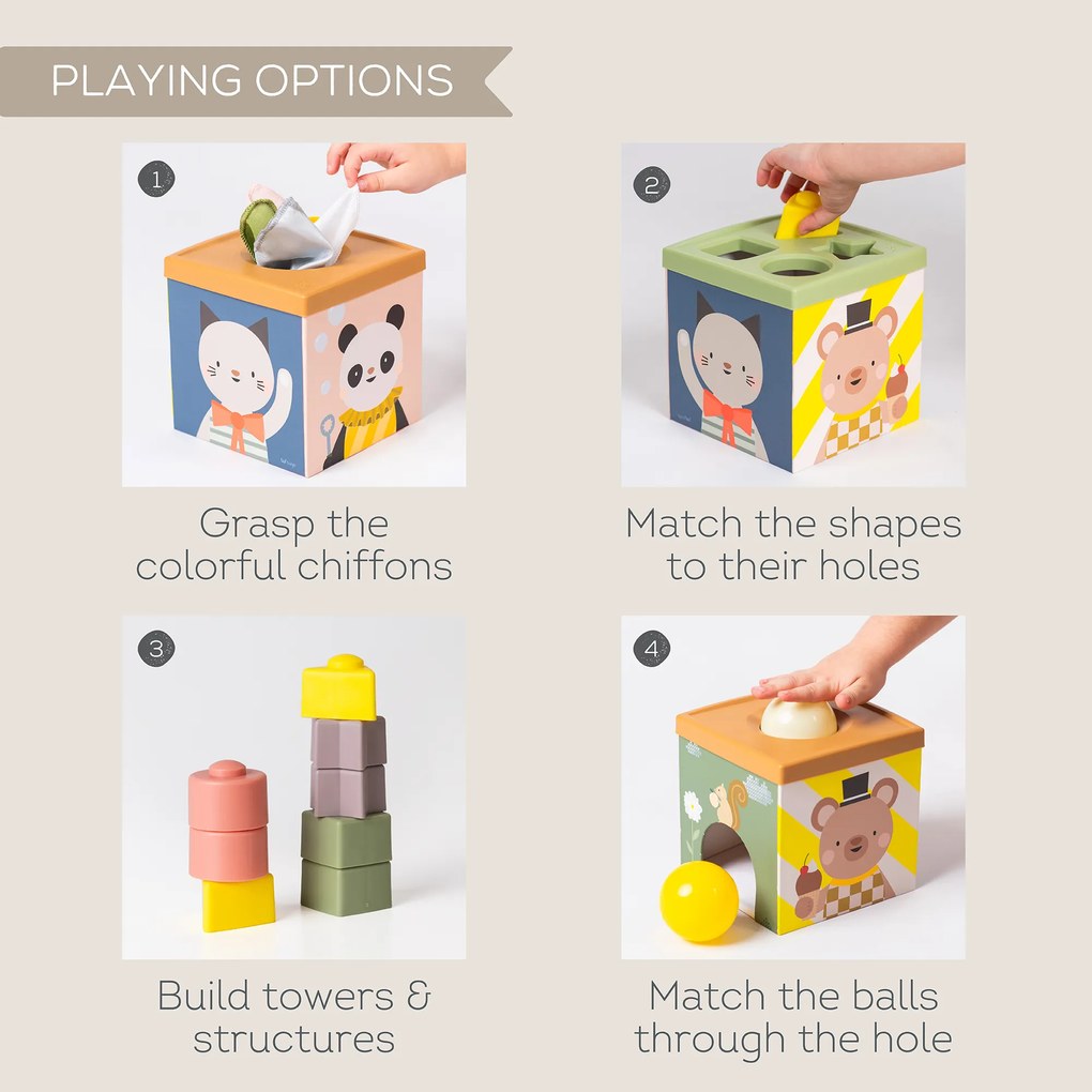 Box s aktivitami Play & Discover